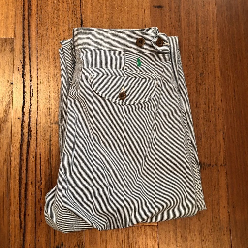Polo Ralph Lauren blue/white stripe pants Sz. 20